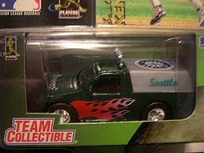 ITEM Die cast model of a 1999 Ford F150 pickup truck PLUS Ken 