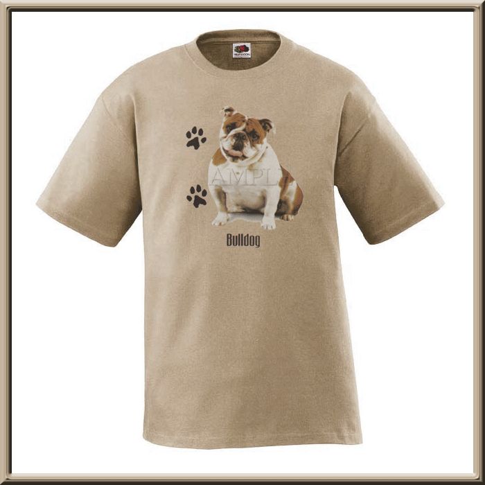 English Bulldog Photo Bull Dog Breed Shirt S 3X,4X,5X  