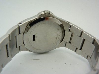 Movado 84 E7 1850 Luno Mens Stainless Steel Watch  