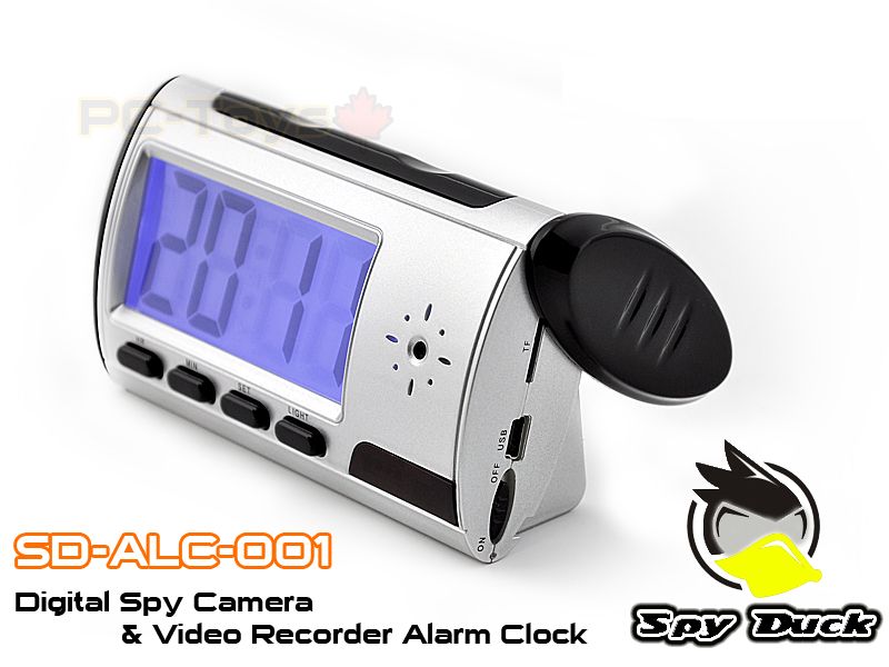 SpyDuck Micro Spy Cam Camera Video & Audio Recorder + 4Gb Micro SD 