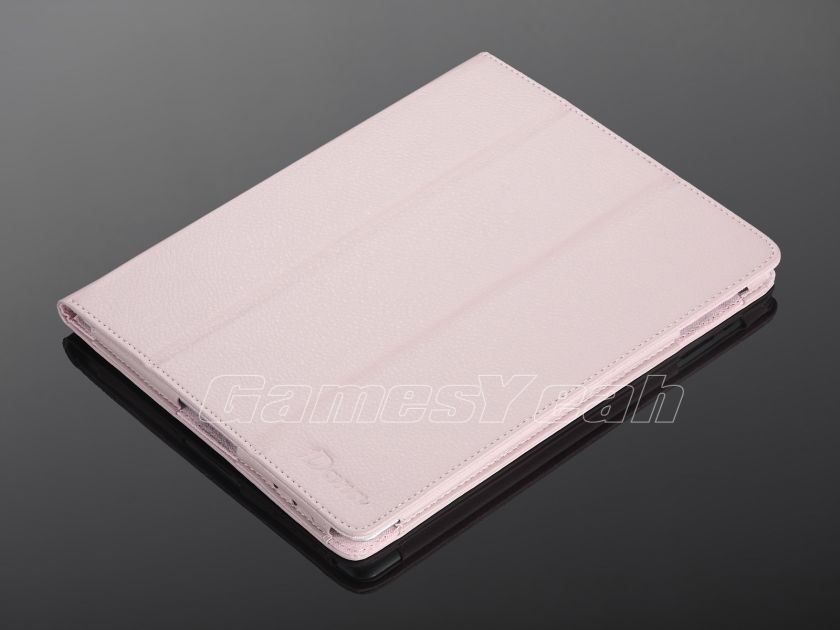 For The New iPad 3 3rd & iPad 2 Generation Smart Cover PU Leather Case 