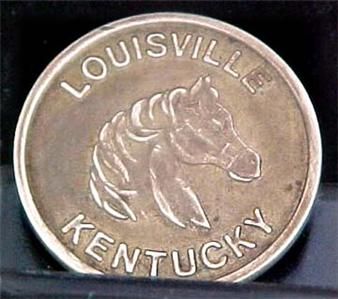 LOUISVILLE KENTUCKY KENTUCKY DERBY SOUVENIR TOKEN  8091  