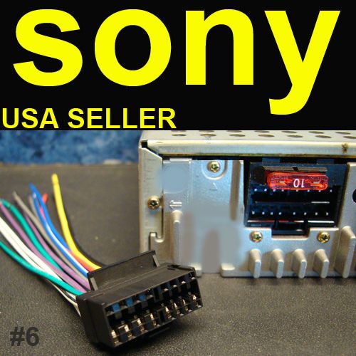 SONY PLUG CDX C5050X CDX CA700X CDX L250 CDX F5500 L300  