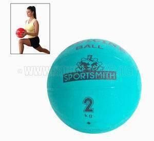 Medicine Ball, 2Kg / 4.4 Lbs., Green  