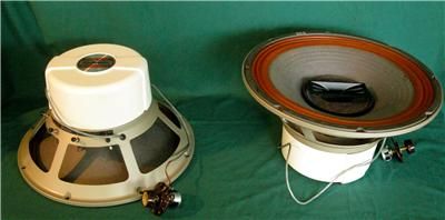  matching number pair of vintage Electro Voice American 8 ohm hi 