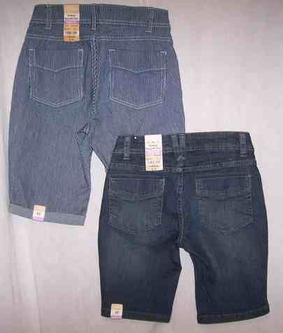 Pr Arizona Girls Ajustable Waist Bermuda Shorts * Blue Jean 