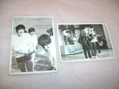 Lot 2 1960s BEATLES Cards 3rd Series TCG  