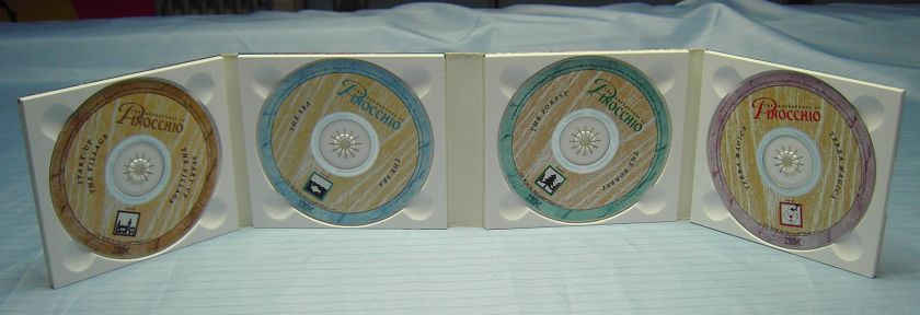 The Adventures of Pinocchio Windows CD ROM 1996 IBM  