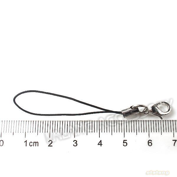   Cellphone Strap Lariat Lanyard Clasp Cords Findings 5cm 130041  