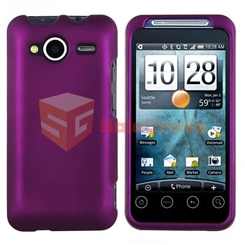 6in1 Rubber Hard Case+Privacy Pro For HTC EVO Shift 4G  