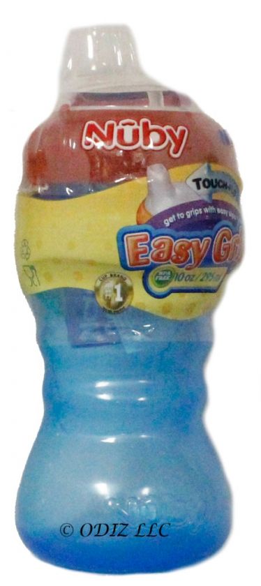 Nuby No Spill 10oz Gripper Soft Spout Sippy Cup 048526916078  