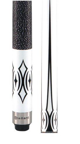 McDermott ELEM01 Element White Pool Billiards Cue Stick 028377902338 