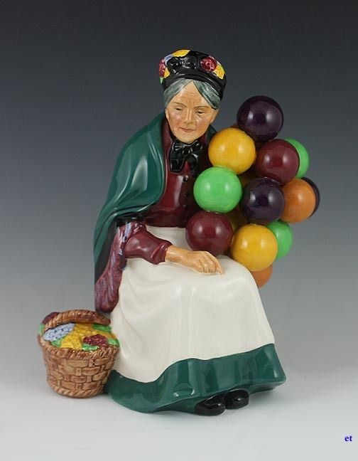 ROYAL DOULTON PORCELAIN THE OLD BALLOON SELLER HN1315  