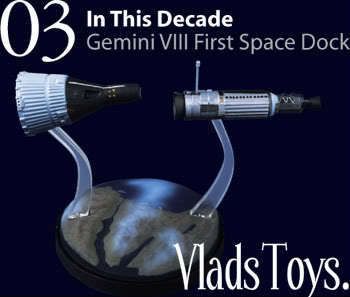 TAKARA Royal Science Museum Gemini VIII 1st Space Dock  