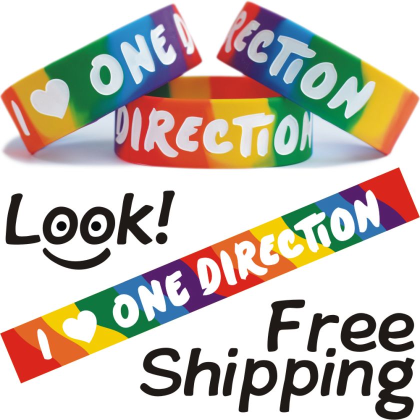   Direction Bracelet 1D Band Concert Wristband Pictures 