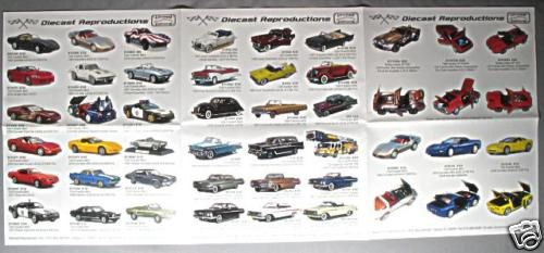 Diecast Reproductions Limited Edition Sales Brochure  