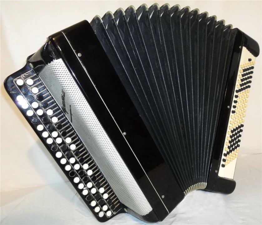 Unique Russian Button ACCORDION BAYAN TULA COPPER VOICE  