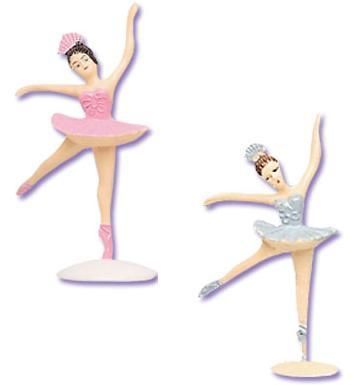 Mini Ballerina Ballet (12) Cupcake Cake Toppers Dance  
