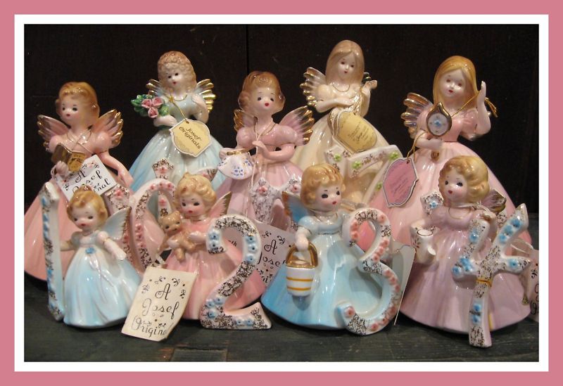 Josef Originals Birthday Angels 1 17 Lot  