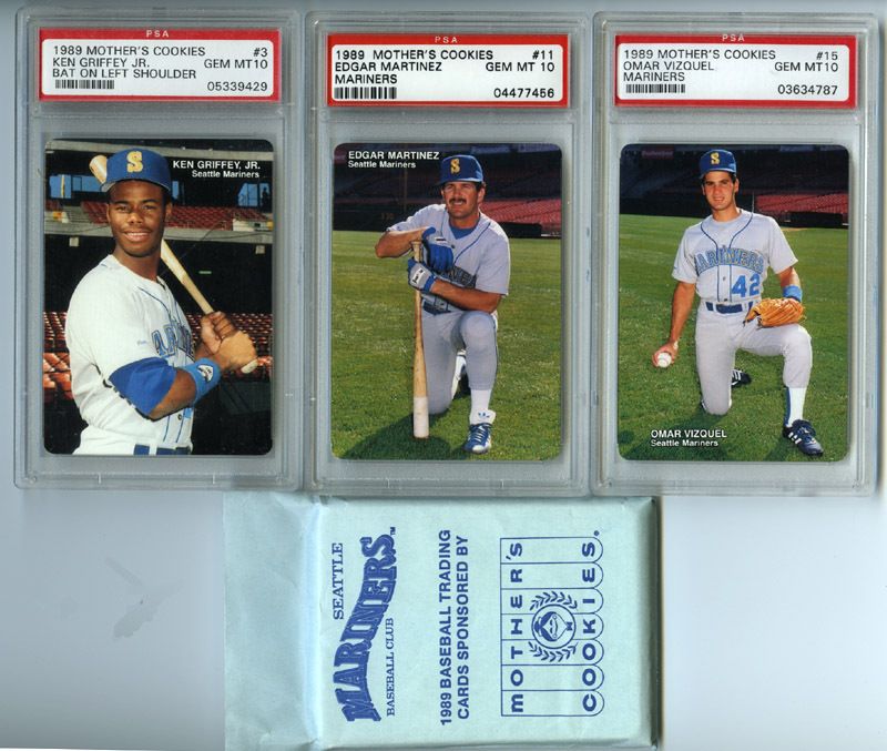 Ken Griffey Jr 1989 Mothers Cookies PSA 10 MASTER SET  