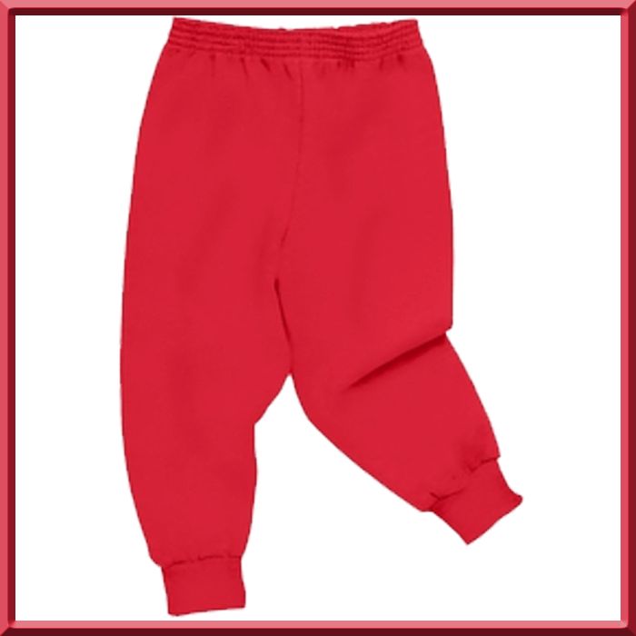 Blank Cotton TODDLERS SWEATPANTS SWEAT PANTS 2T,3T,& 4T  