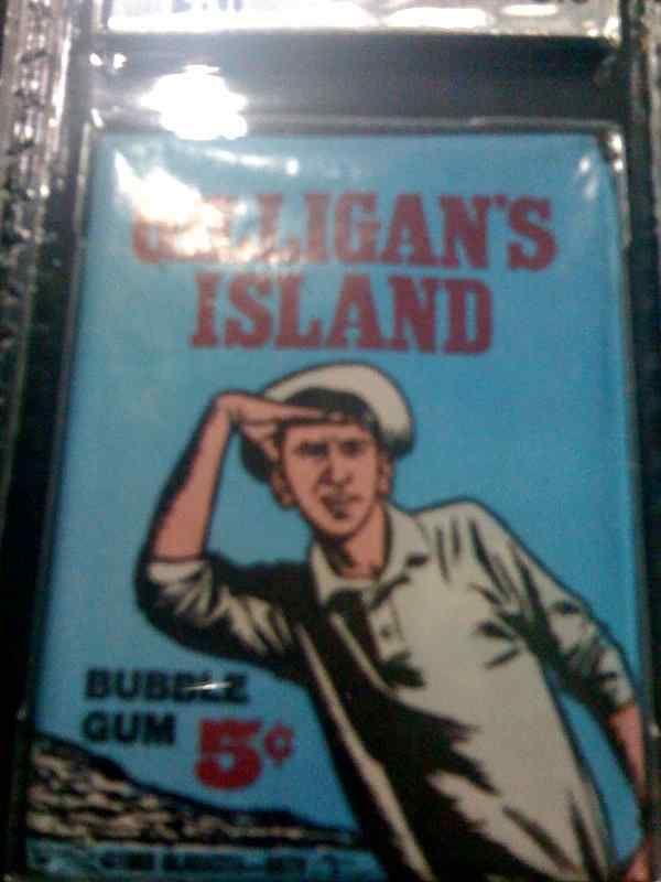 1965 TOPPS GILLIGANS ISLAND 5 CENT WAX PACK GAI 8.5  