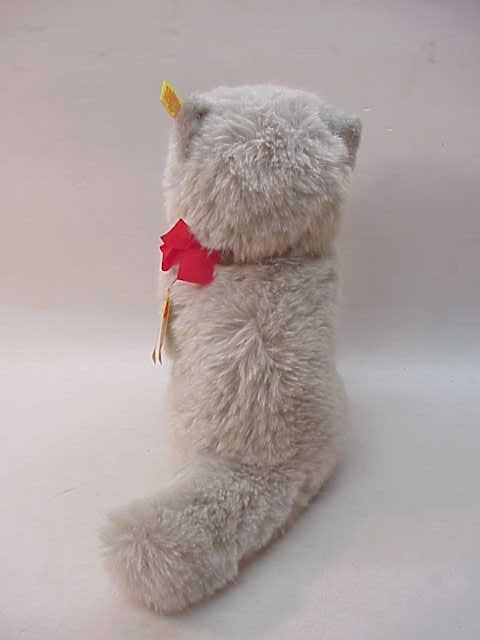 STEIFF MINKA PERSIAN CAT PLUSH KITTY w EAR TAG ALL IDs  