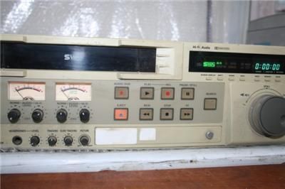 PANASONIC VIDEO CASSETTE RECORDER AG 7350  