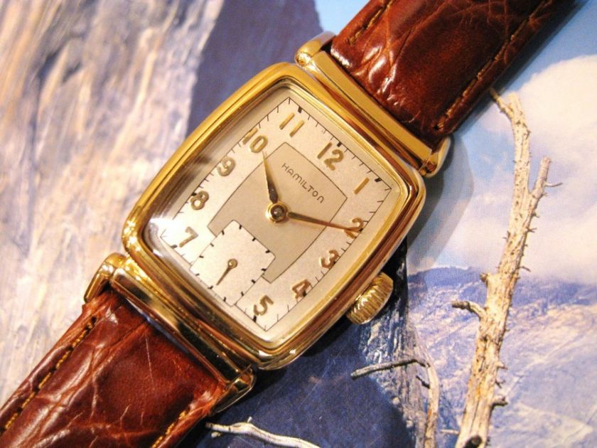 1948 Vintage HAMILTON BRANDON , 43mm Long Case, Serviced ,  