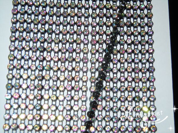 you are biding 10 yard 9 meter rhinestone 3mm casing 4mm colour 