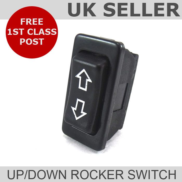 Electric Window/ Aerial Up Down Rocker Switch  