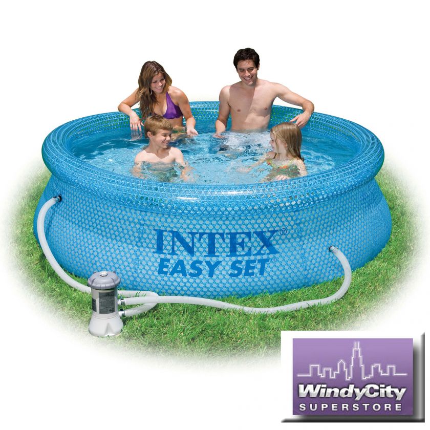   Easy Set Above Ground Intex Swimming Pool +Pump 0 78257 39875 1  