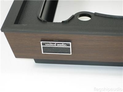   NIB United Audio MB10 Base for Dual 1214 1215S 1218 Turntable  