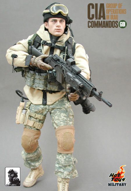 HOT TOYS CIA COMMANDOS 12 ACTION FIGURE  