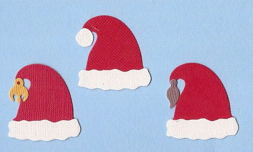 Elf Hat Die Cut Embellishment Quickutz  