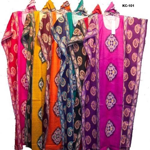 RETRO PLUS Hippie Gypsy Boho Ethnic Caftan Dress 101  