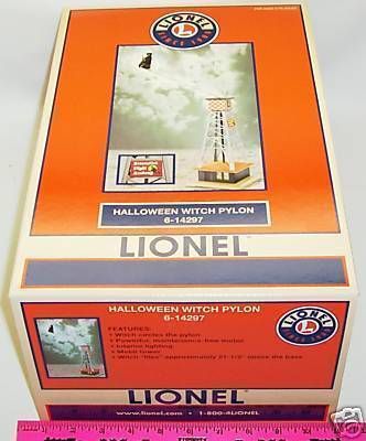 Lionel New 6 14297 Halloween Witch Pylon  