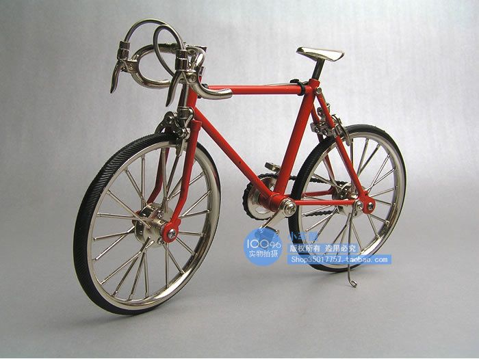 Genuine Medal Alloy Bicycle Toy Toy Diecast scale 110  