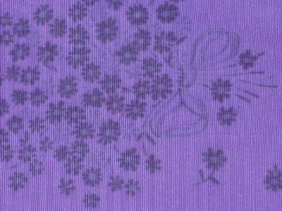   fabric with a tied floral bouquet design circa 1950 sold as yardage