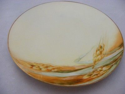 Vtg Spicer Studio Savania Bavarian 7 Plate Wheat  