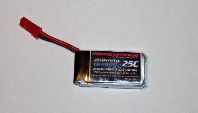 Thunder Power 250mAh 25/50C LiPO PZ Mosquito Upgrade  