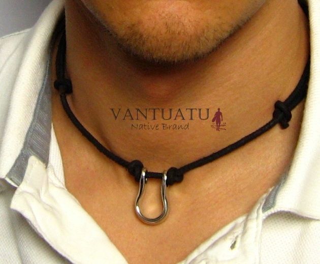   SHOE NECKLACE   MENS PENDANT LONG NECKLACE, LEATHER CORD GIFT, SPORT
