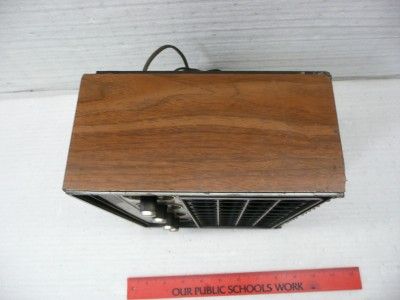 Vintage GE radio T2330a GROOVY AM FM Singapore Walnut woodgrain WORKS 