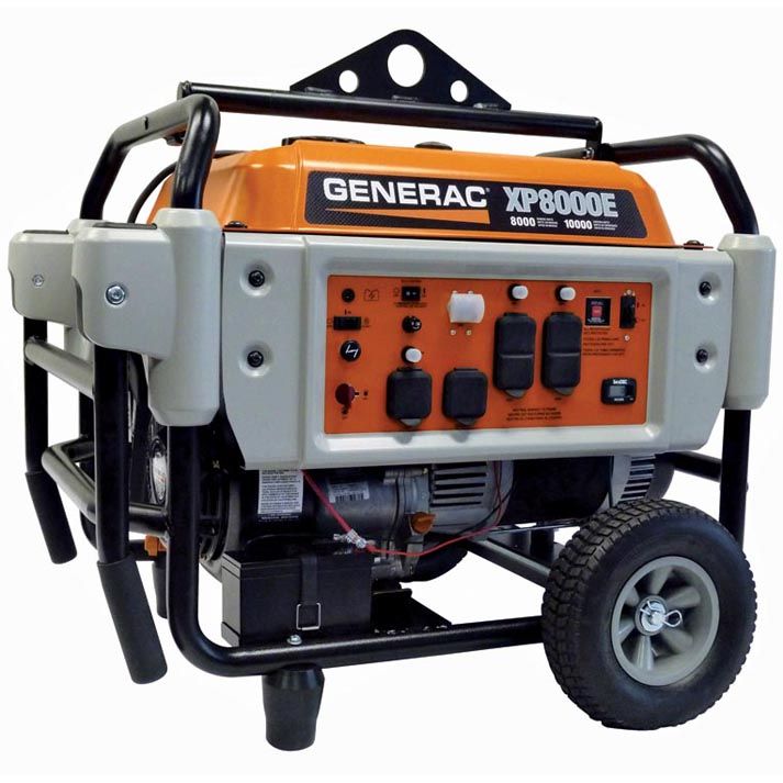   New Generac XP8000E XP Series 5931 Gas Generator 696471059311  