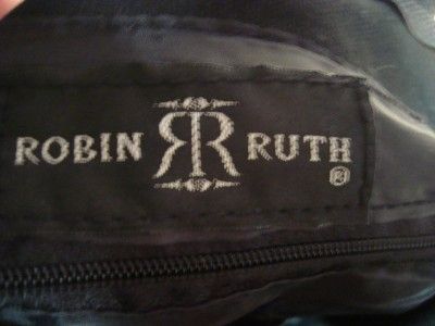 Robin Ruth Black Canvas Brussels Tote Bag  