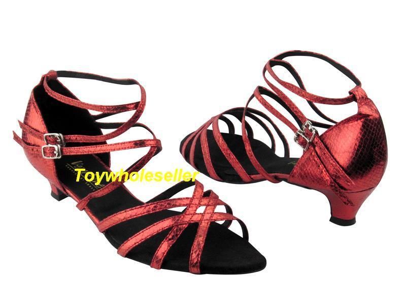 Children Latin Salsa Dance Red Shoes Kid K33  