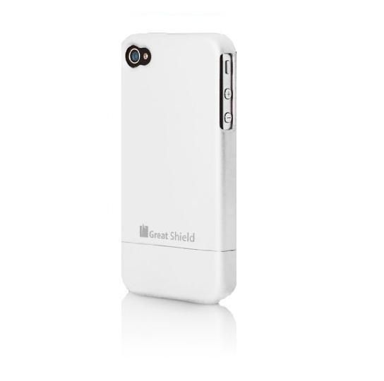   iSlide Slim Hard Protective Case Cover for iPhone 4 4G WHITE  