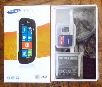 NEW SAMSUNG FOCUS i917 GSM AT&T UNLOCKED WP 7.5 MANGO  