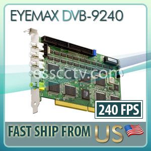 EYEMAX DVB 9240 DVR SURVEILLANCE CARD 16ch Video 240 FPS Support 