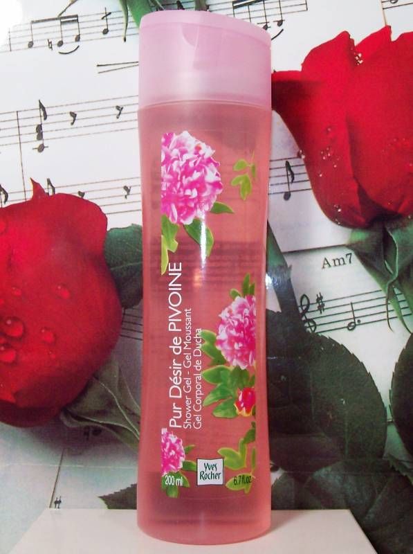 Pur Desir De Pivoine Shower Gel 200ml. Yves Rocher  